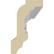 Ekena Millwork 3 1/8"H x 1 7/8"P x 3 5/8"F x 94 1/2"L Brightton Crown Moulding MLD03X01X03BR - alternate 4